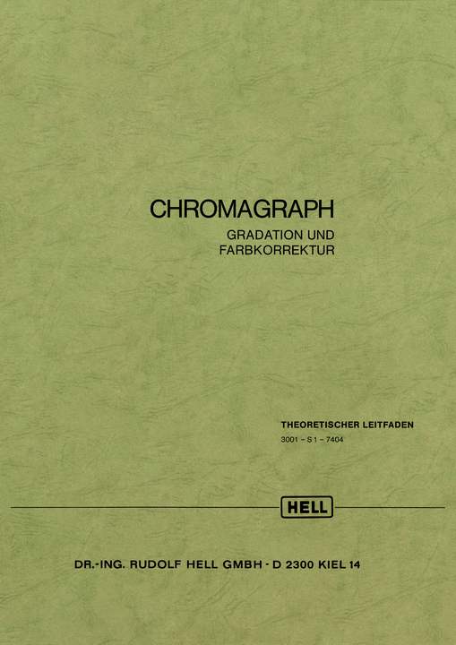 Chromagraph Gradation und Farbkorrektur 1974 04