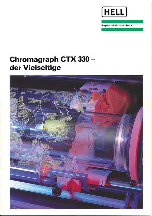 Chromagraph CTX 330 Vielseitige 1982 Seite 1